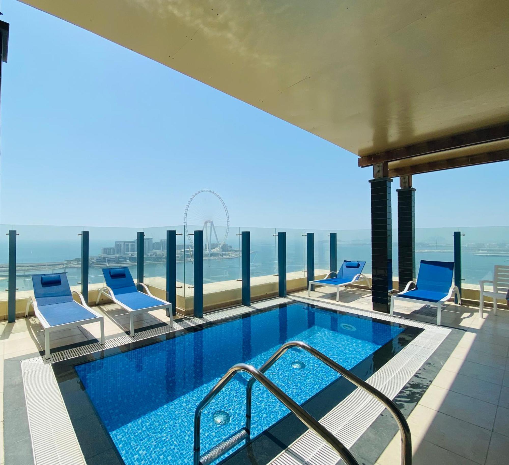 Three Bedroom Apartment - Private Pool - 25% off on F&B, Just Steps from JBR Beach
