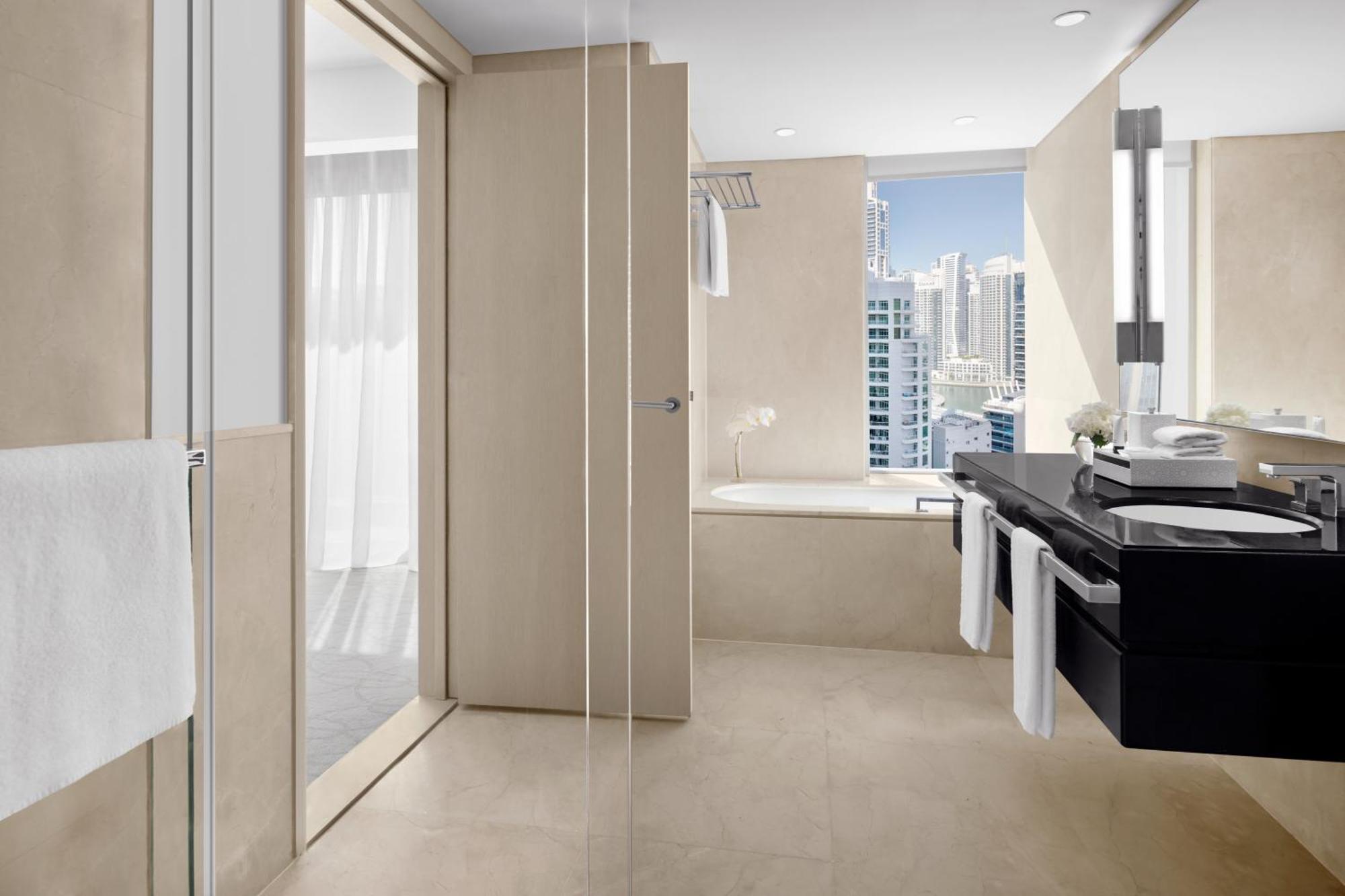Executive City View Room Twin Bed Club lounge access Lunch & Including direct access to Dubai Marina Mall & Marina Walk