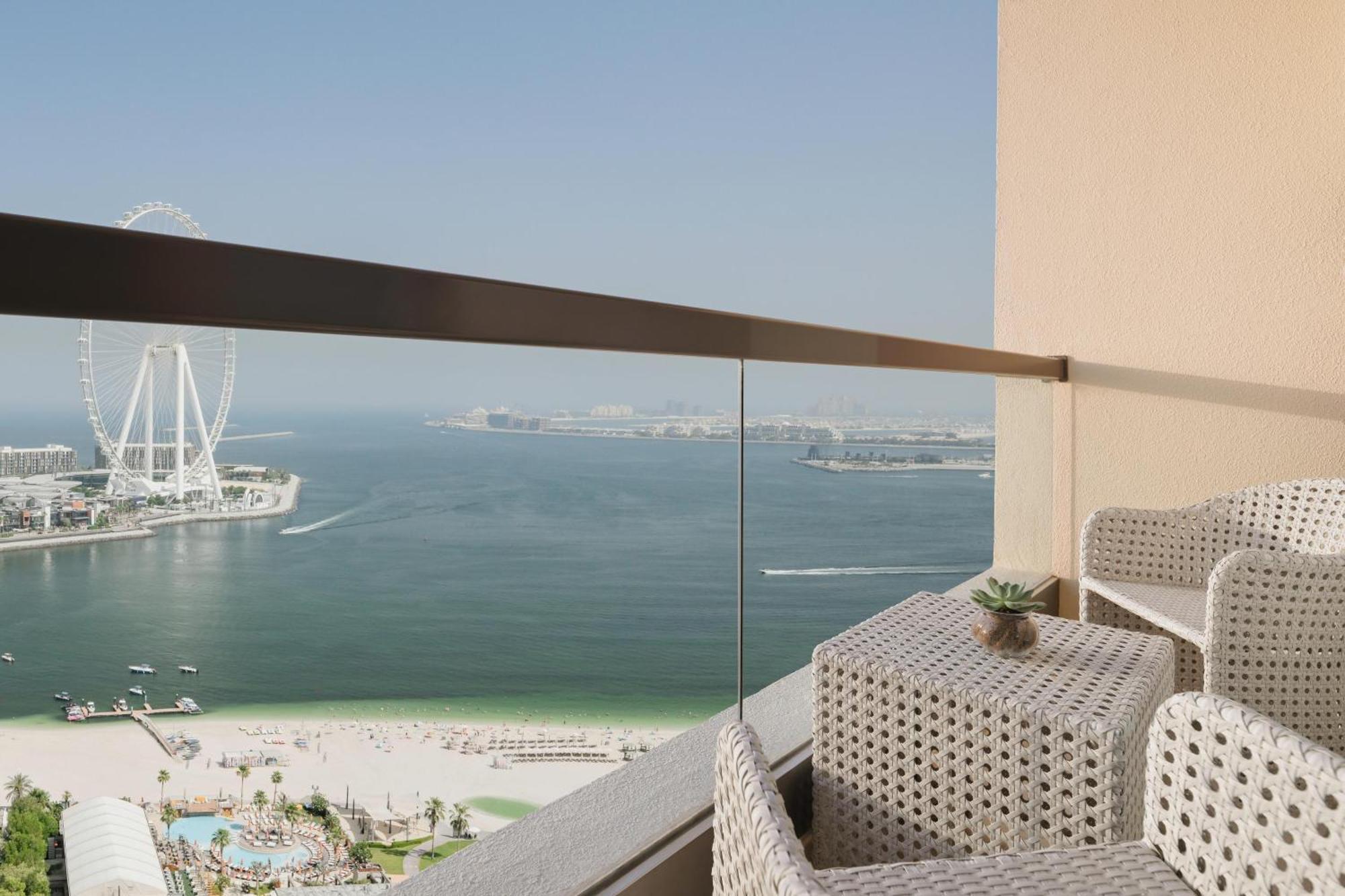 Kamer met Balkon en Uitzicht op de Ain Dubai - Volledig Uitzicht op de Zee