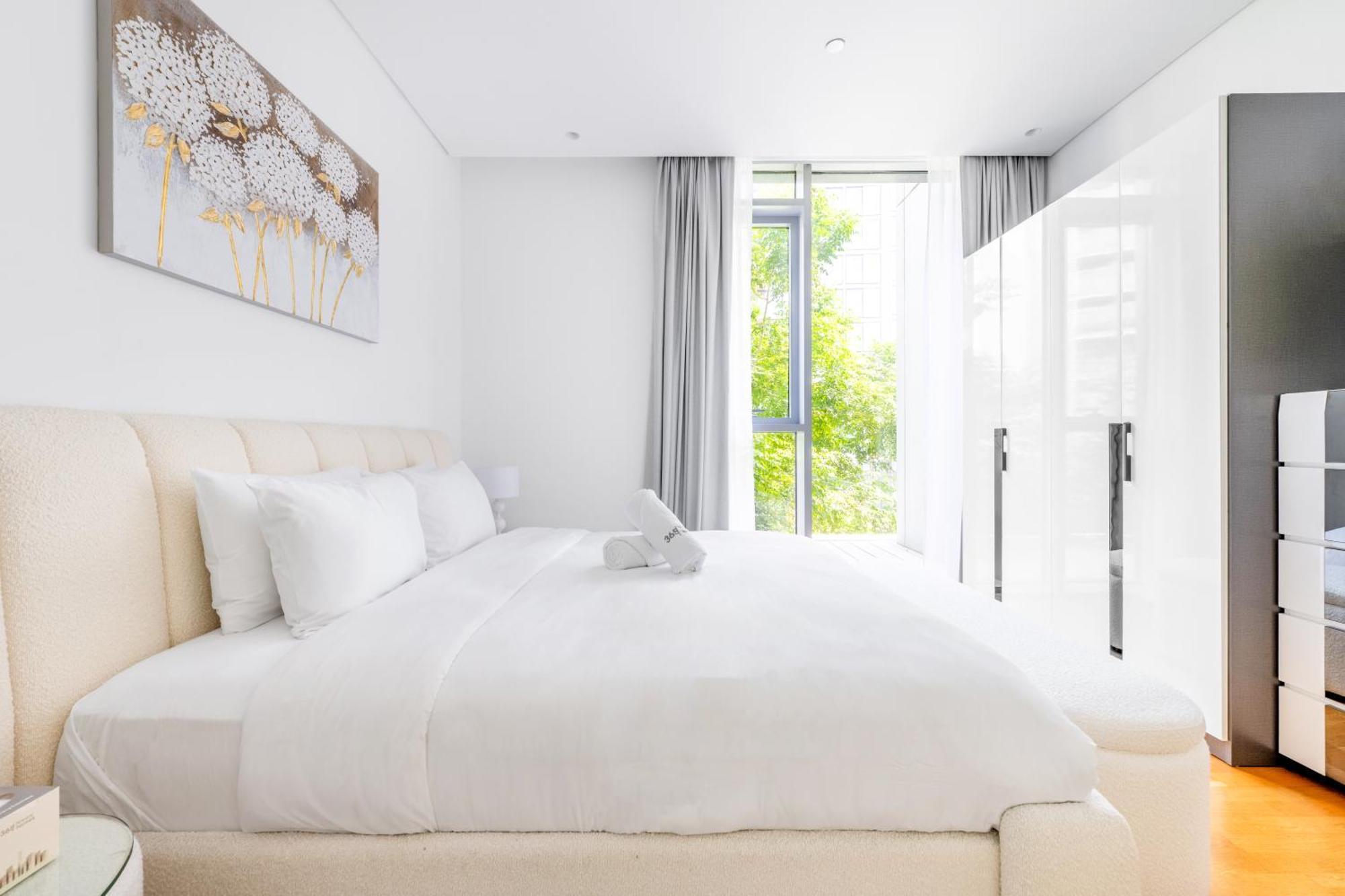 Apartamento con vistas y balcón