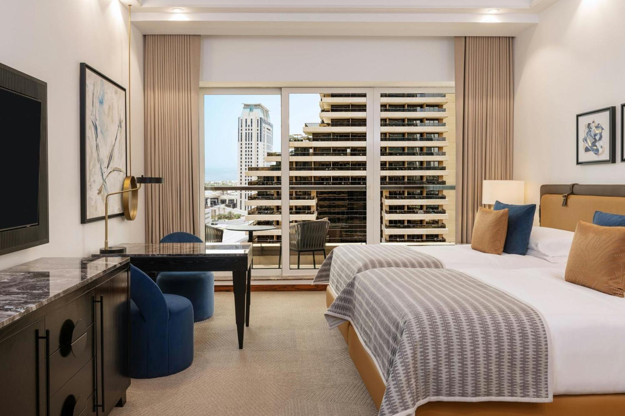 Superior Deluxe Kamer met Twee Aparte Bedden, Hoge verdieping, Inclusief ontbijt