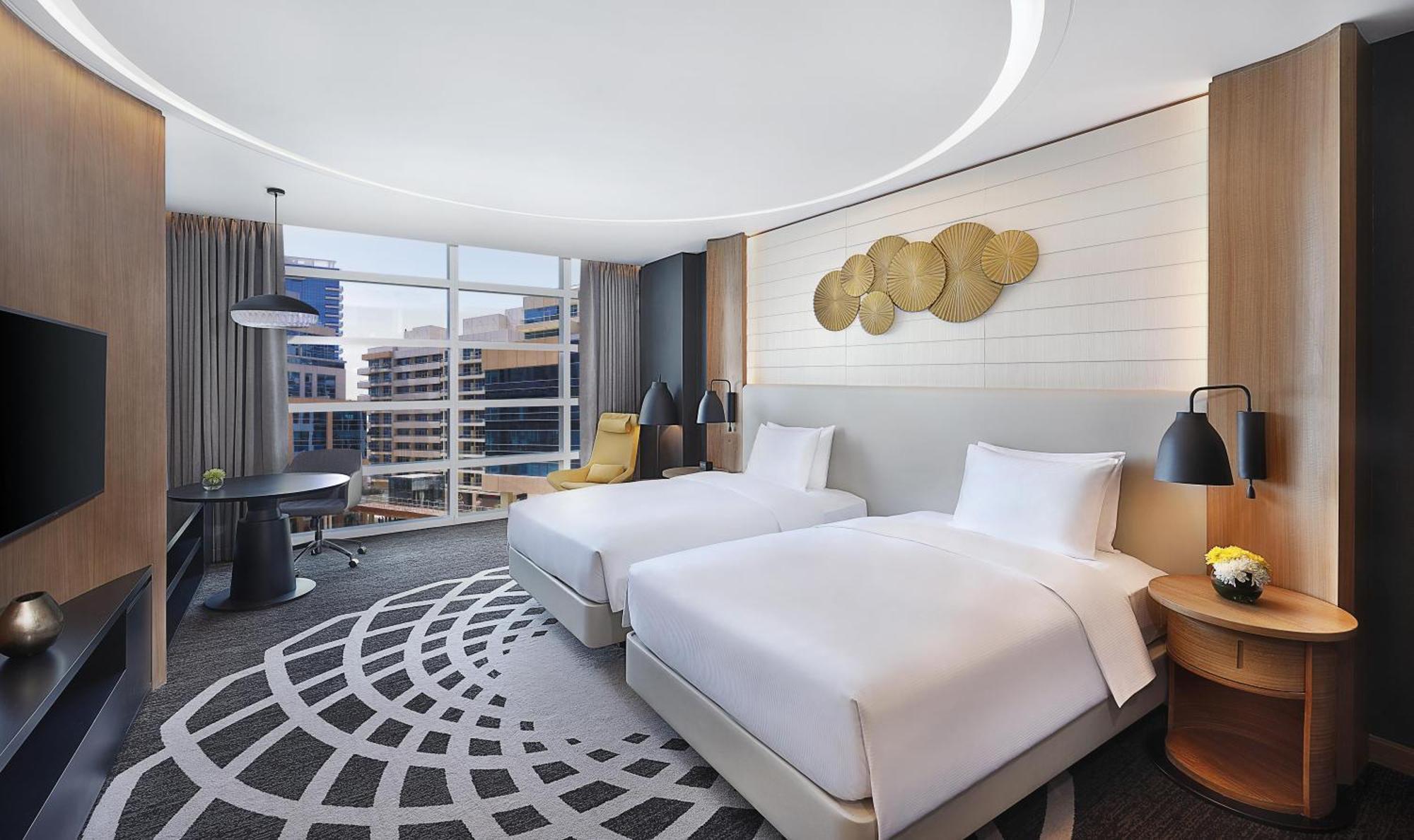 Deluxe Doppelzimmer mit 2 Doppelbetten