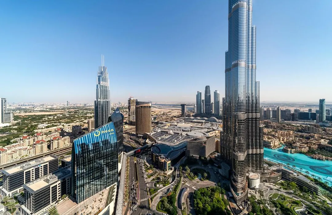 Full Burj Khalifa View: Atlas Homestays - 03 Bedroom At Burj Vista 5005-1
