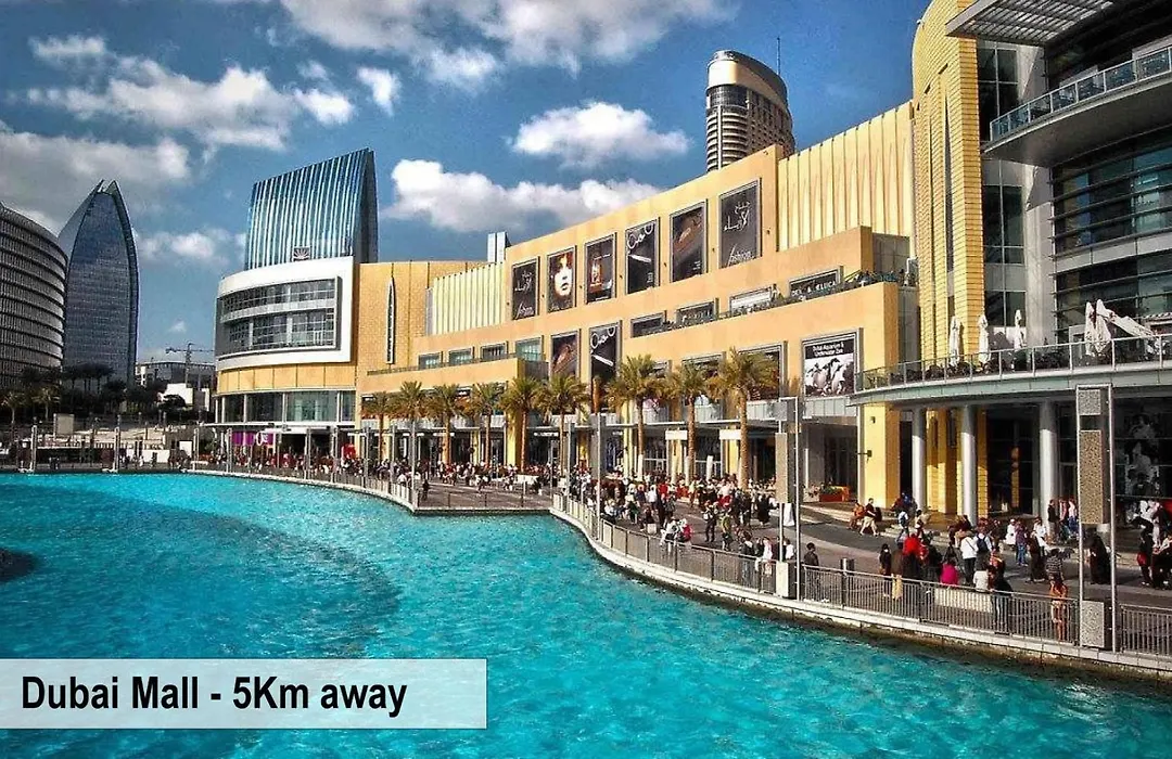 Luxury Escapes - View Of Canal & Burj Khalifa 1Br Large Premium Apt - Amna Tower-1