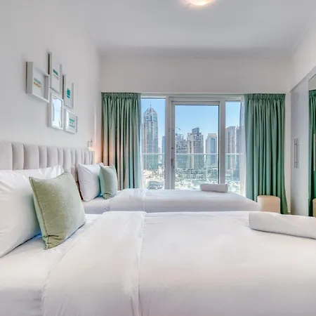 Authentic 2Br At Damac Heights Dubai Marina By Deluxe Holiday Homes-3