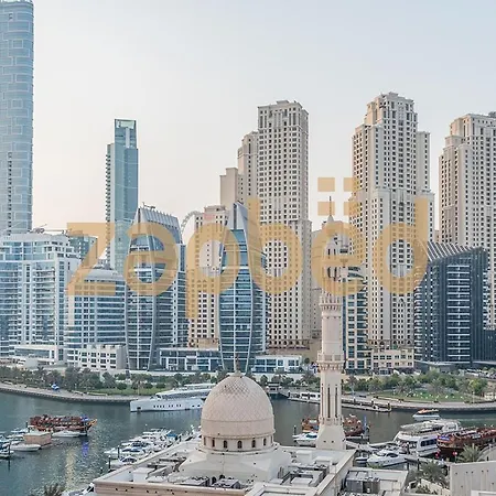 Zapbed House -Spacious 2 Bedroom With Maid Room Apartment In Dubai Marina-3