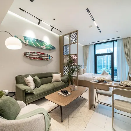 Luxury Studios With Burj Khalifa View Or Canal View - Marquise Square Tower-2
