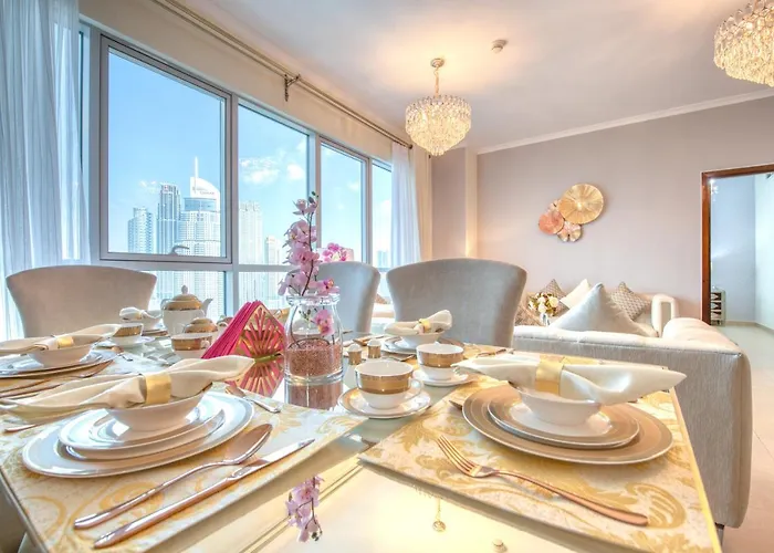 Elite Royal Apartment - Full Burj Khalifa & Fountain View - Royal Dubái admite animales