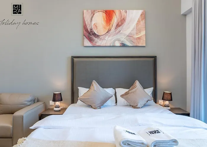 Mira Holiday Homes - Studio With Burj Khalifa View - Elite Business Bay Dubaï