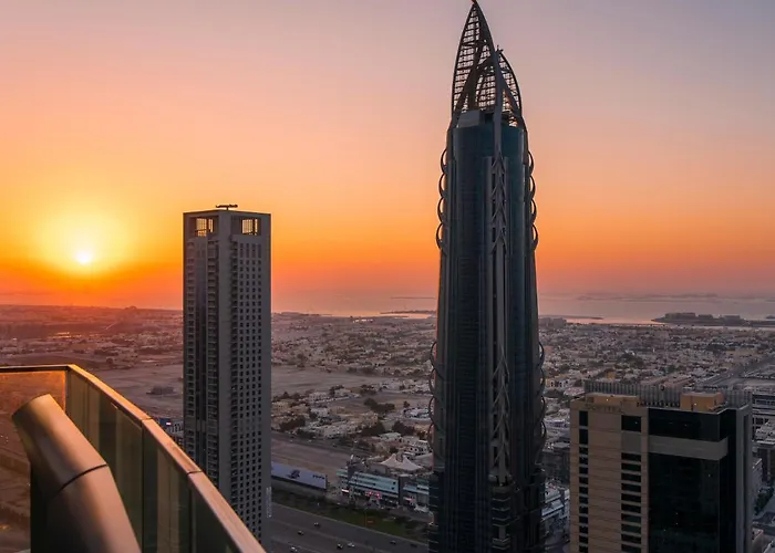 Appartement First Class 3Br With Full Dubai Skyline & Sea View
