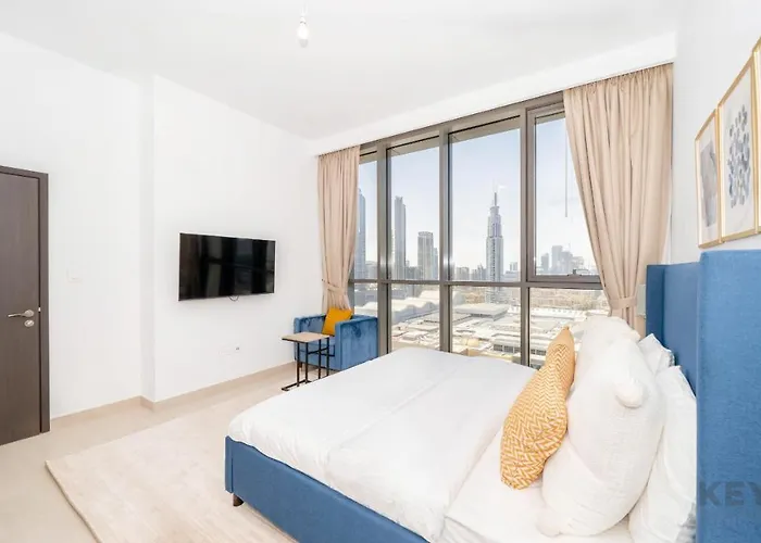 Keyone - 3Br With Maids In Downtown Views Apartamento Dubai que aceita animais de estimação