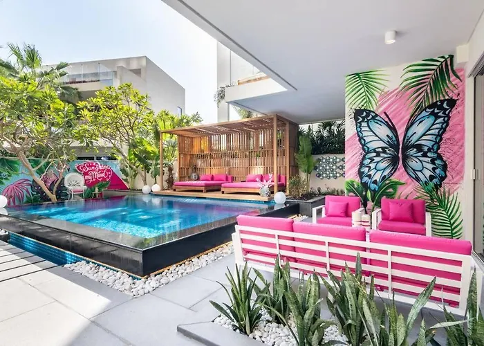 Haustierfreundliches Villa Five Palm Casa Mariposa With Private Pool & Garden Dubai