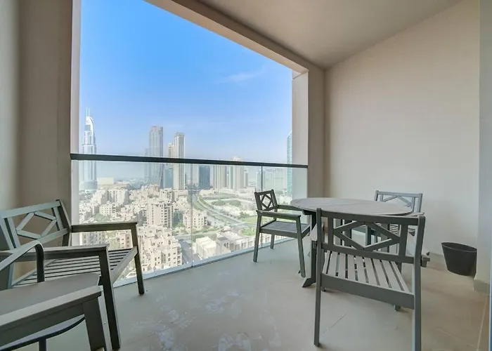 Burj Khalifa View - 2Br And Maid - Downtown Apartamento Dubai