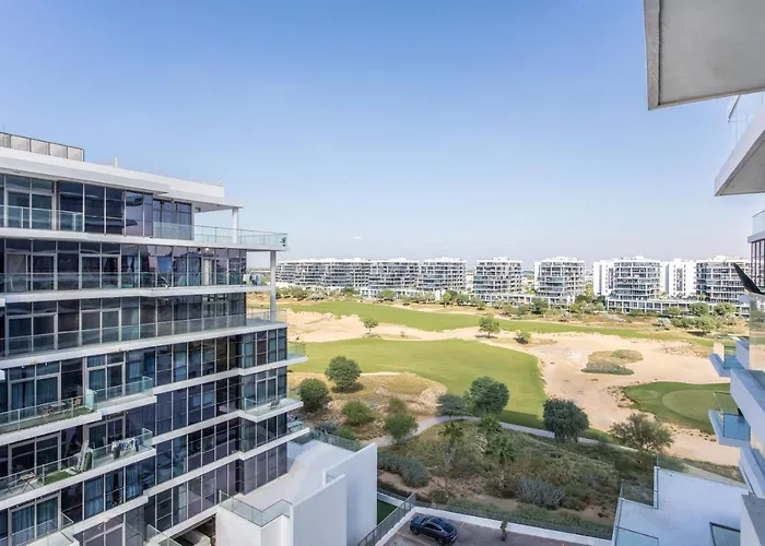 Studio In Golf-View- Damac Hills Apartamento Dubái admite animales