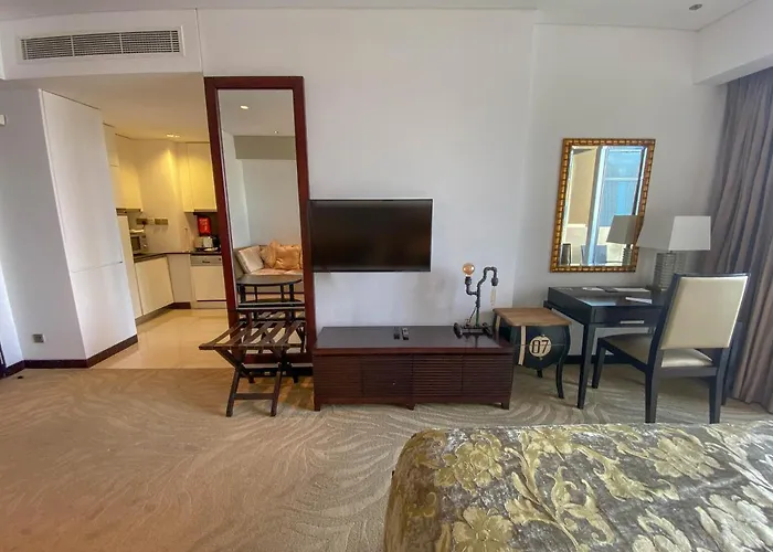 Lux Bnb Address Hotel Dubai Marina -Studio admite animales