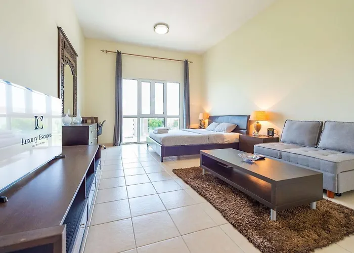 Luxury Escapes - Stylish Studio In Dg Near To Mall & Metro - Kslv Dubai aceita animais de estimação