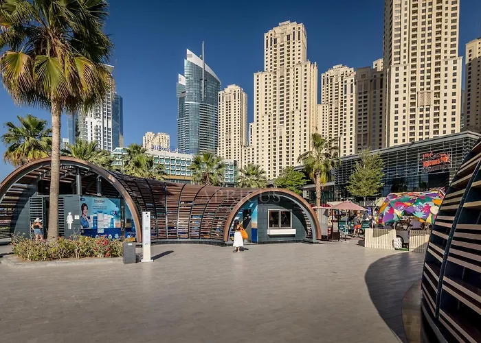 Amazing Sea View Apartment In The Jbr Dubai que aceita animais de estimação