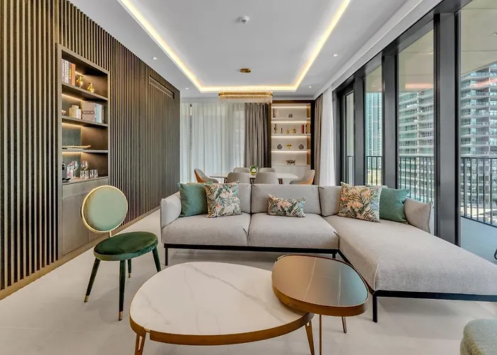 Haustierfreundliches Ferienwohnung Blvd Skyview Dubai