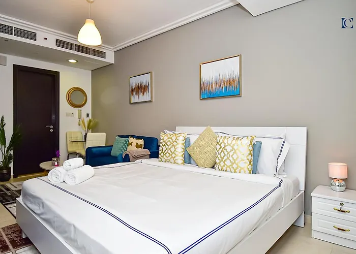 Luxury Escapes - Cozy Studio With Balcony Near Metro - Goldcrest 2 Jlt Dubai
