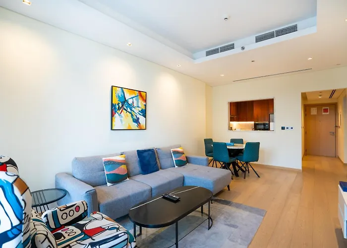 Rh- Modern Comfort & Bright 1Br Near Dubai Mall, City Views aceita animais de estimação