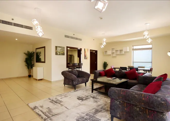 Jbr The Walk Rimal 5 Suites High Floor 3 Bedroom Dubaï acceptant les animaux