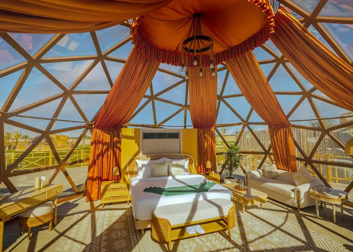 Al Marmoom Dome Luxury Desert Experiential Stay Dubaï acceptant les animaux