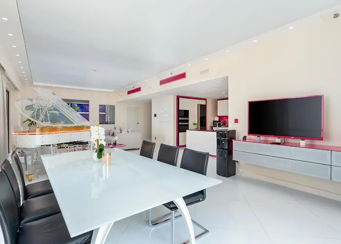 Dubai Jbr Amaz Penthouse Front Sea 5 Plus 1 Bdr Private Climatized Pool
